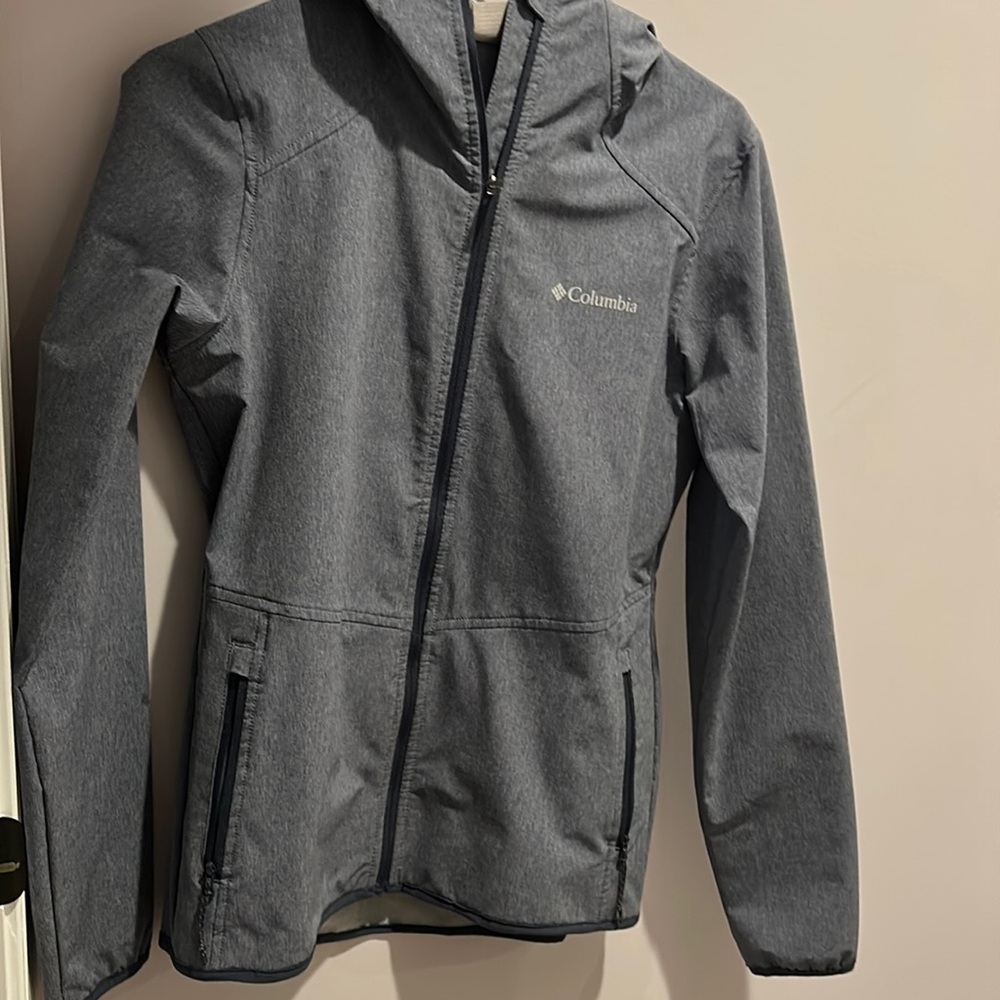 Raincoat Columbia grayish/purple xs